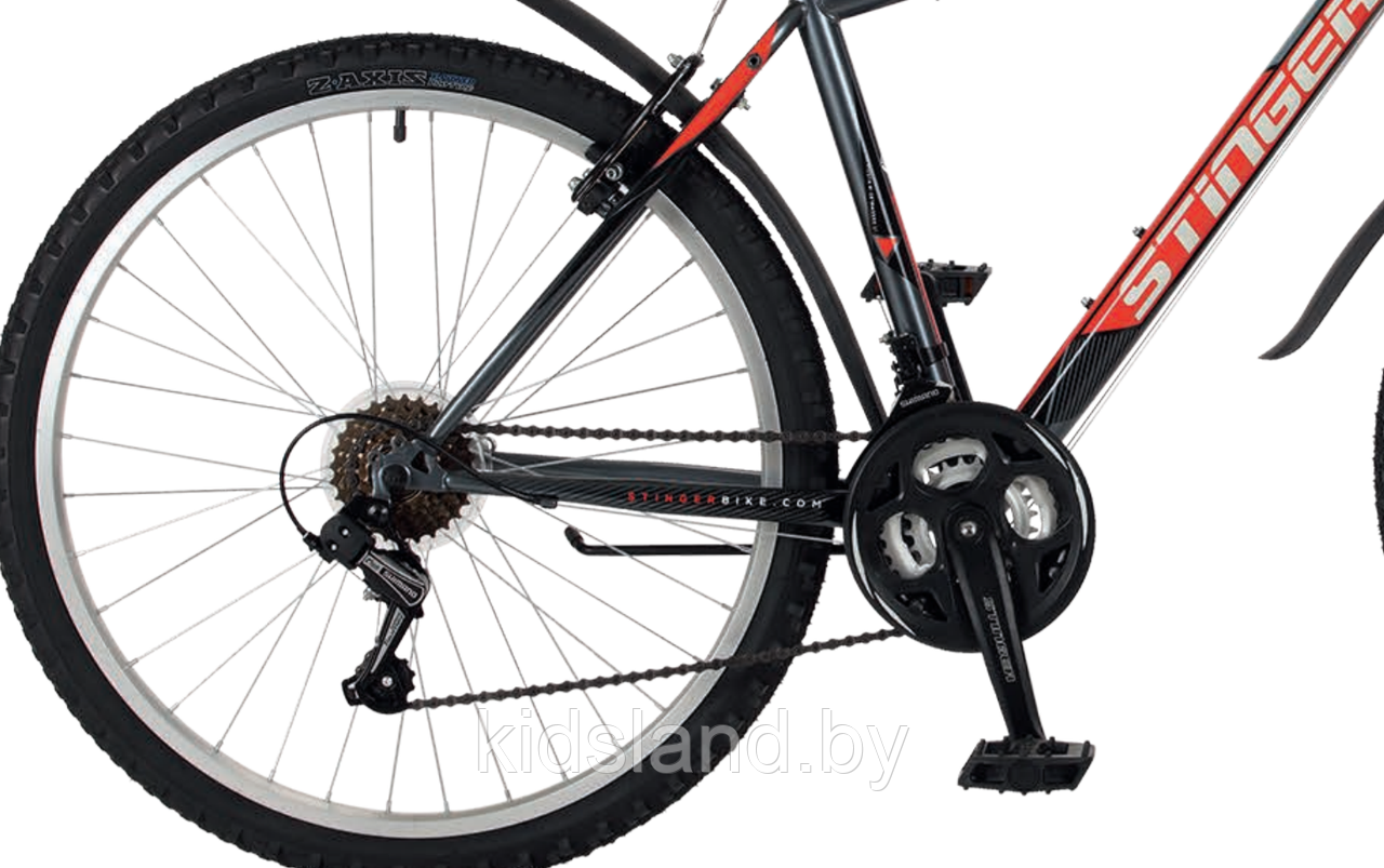 Велосипед Stinger Caiman 26" черный - фото 3 - id-p75396815
