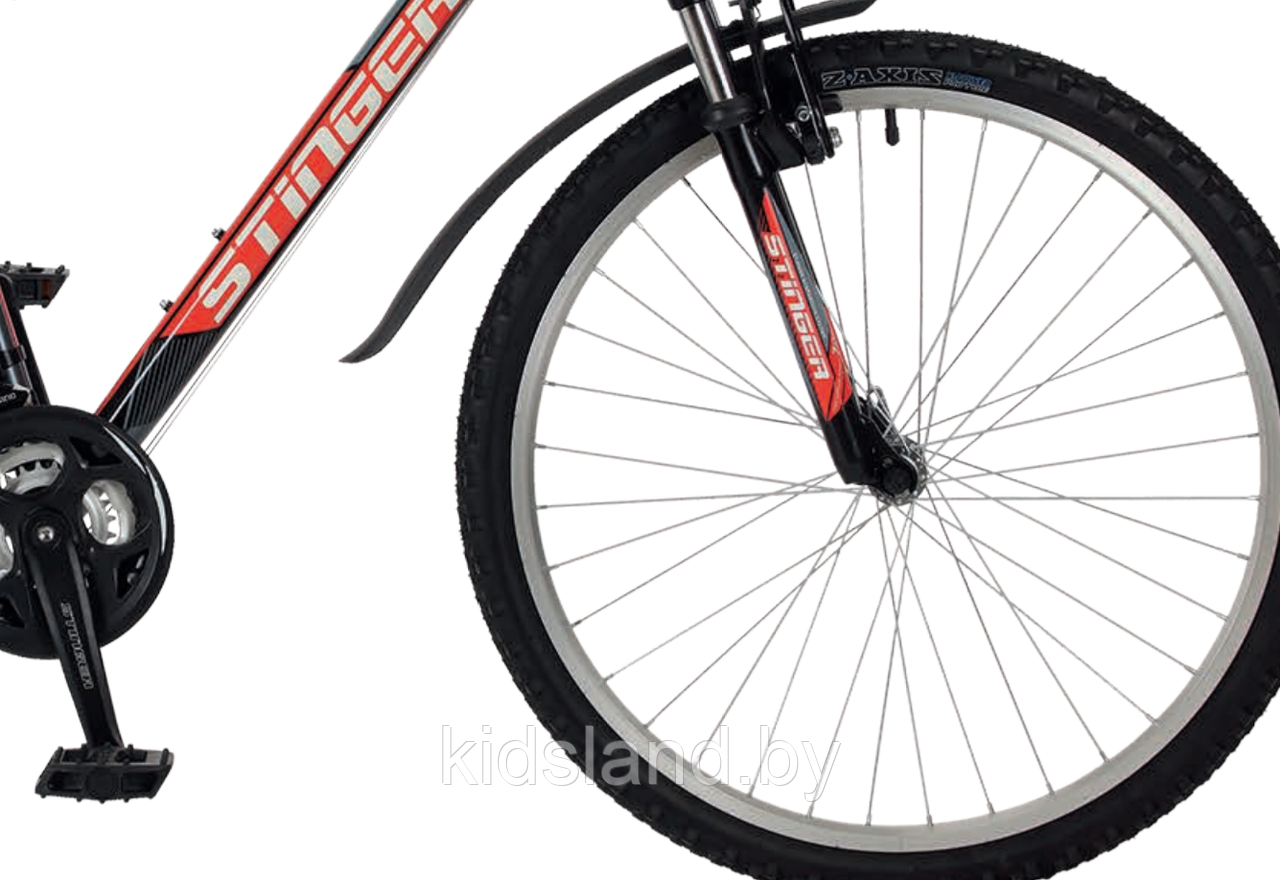 Велосипед Stinger Caiman 26" черный - фото 4 - id-p75396815