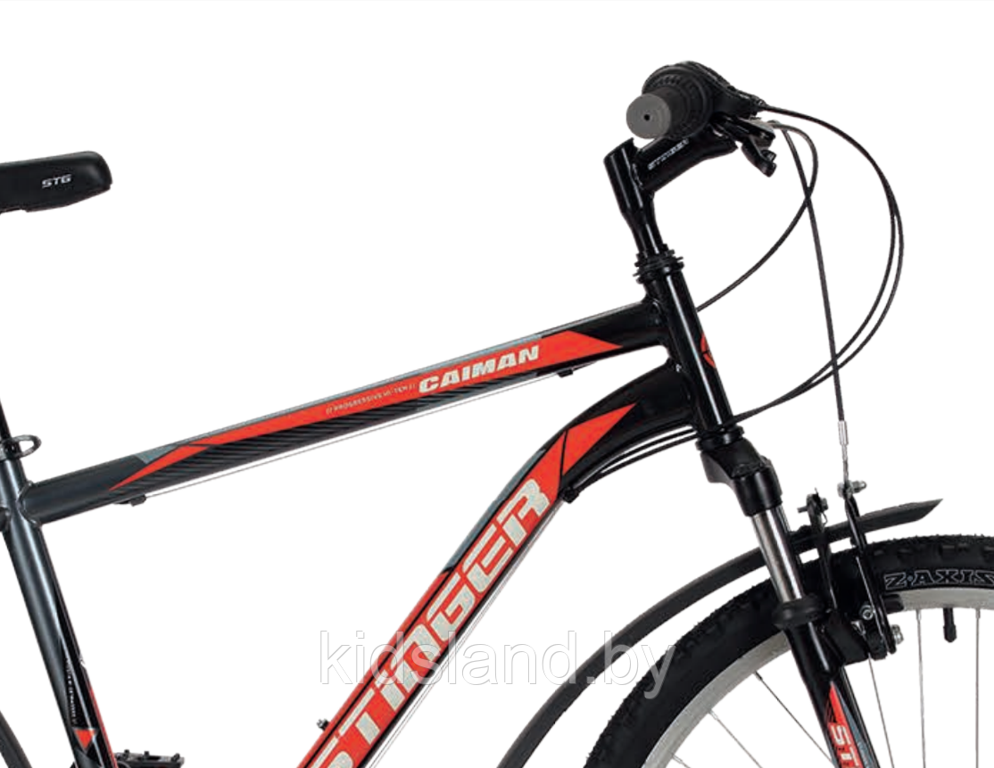 Велосипед Stinger Caiman 26" черный - фото 6 - id-p75396815