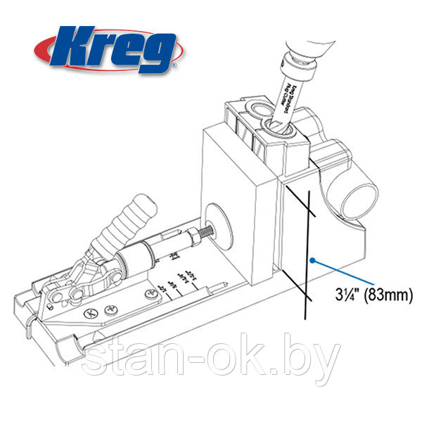 Кондуктор для изготовления заглушек Kreg - фото 3 - id-p75455709