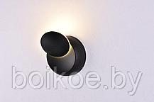 Настенный светильник GW-6100-5-WH-WW (белый, черный, 5Вт, 3000К, IP20) , фото 3