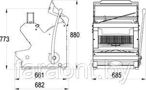 Хлеборезка JAC PICO 450 1Ф (11 мм) - фото 6 - id-p75462948