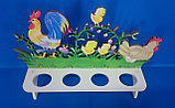 Подставка  "Курица и петух" с ручной росписью, фото 3