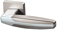 Дверная ручка ARC (квадрат) хром/матовый никель