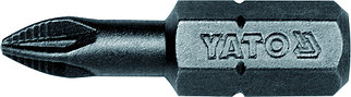 Биты 1/4"х25мм PZ1 50шт., YATO