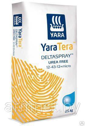 Удобрение YARATERA™ DELTASPRAY™ YELLOW 12-43-12 + МИКРОЭЛЕМЕНТЫ мешок 25кг