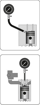 Компрессометр для бензиновых двигателей, YATO, фото 2