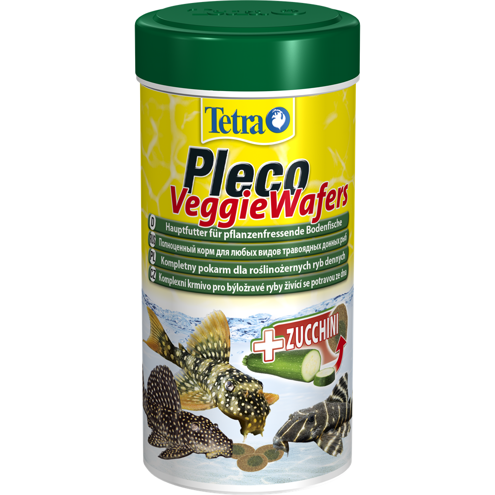Tetra Pleco Veggie Wafers 100 мл - корм для травоядных донных рыб - фото 1 - id-p75538944