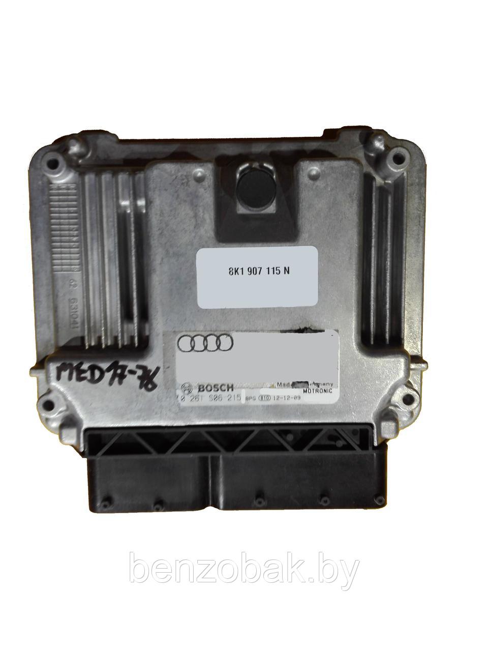 БЛОК УПРАВЛЕНИЯ ДВИГАТЕЛЕМ (МОЗГИ) ECU AUDI A4 1.8TFSI 0261S06215 8K1907115N