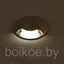 Светильник встраиваемый для подсветки лестницы/пола GW-812-1-1-WH-WW (белый, 1Вт, 3000К), фото 3