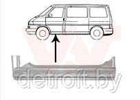 Порог левый передней двери Фольксваген Транспортер Т4, 5874101