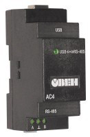 Автоматический преобразователь интерфейсов USB/RS-485 ОВЕН АС4 - фото 1 - id-p75542988