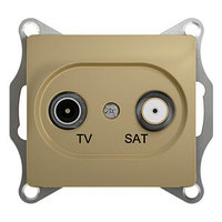 TV-SAT (спутниковая) розетка оконечная 1DB, ТИТАН Schneider Electric GLOSSA