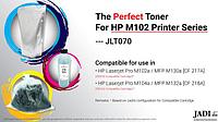 Новинка !  Оригинальный тонер HP NGT-10 (JLT-070)  JADI от Jadi Imaging Technologies (Малайзия).