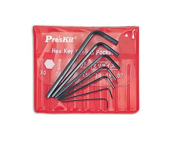 Набор шестигранных ключей Pro'sKit 8PK-022