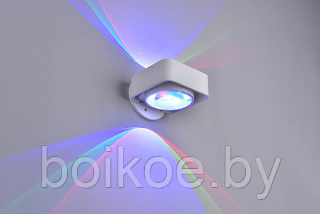 Бра декоративное Linse GW-1025-6-WH-RGB(WW) (6Вт, RGB/3000K), фото 2