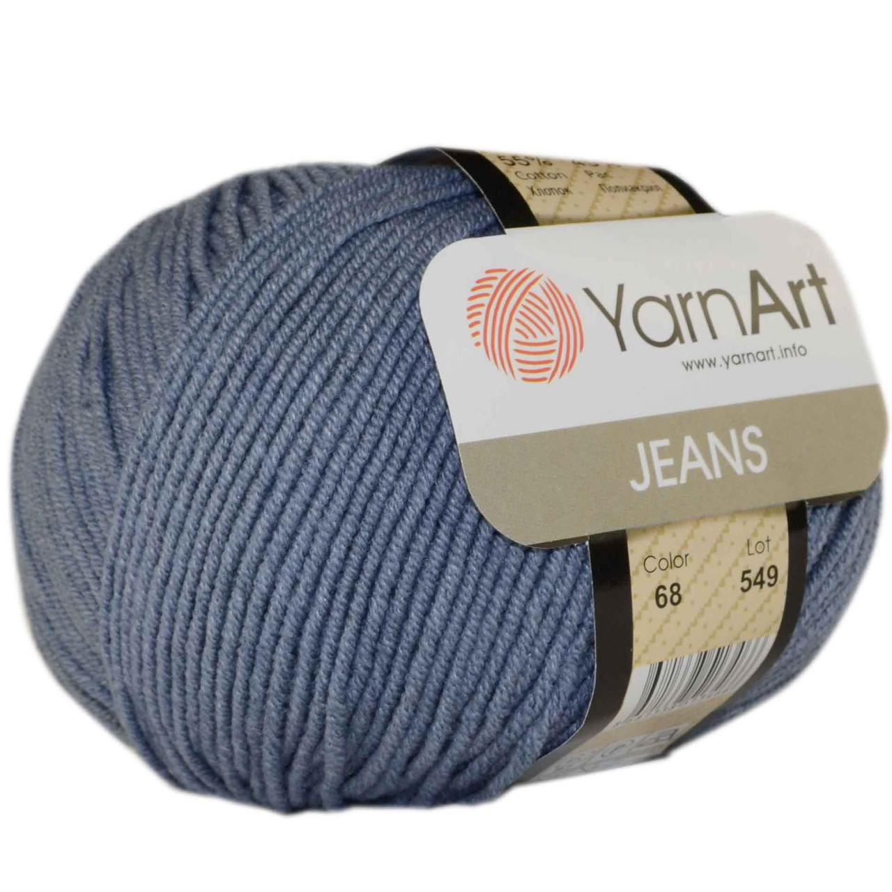 YarnArt Jeans цвет №68 джинс