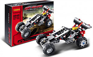 Конструктор Decool 3343 Внедорожник аналог Лего Техник (LEGO Technic) 141 дет.