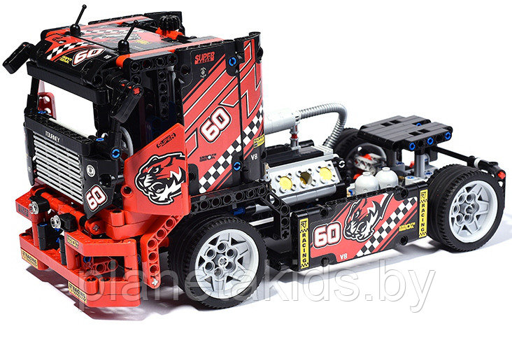 КОНСТРУКТОР DECOOL 3360 ГОНОЧНЫЙ ГРУЗОВИК 2 В 1 АНАЛОГ LEGO TECHNIC - фото 2 - id-p75587099