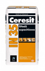 Шпатлёвка гипсовая старт-финиш Ceresit IN 35 15 к - фото 1 - id-p75598156