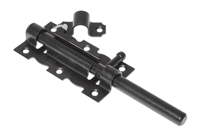 Задвижка дверная 110мм, оксид. STARFIX (SMP-65888-1)