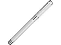 Ручка роллер Waterman Perspective Pure White CT F, белый/серебристый