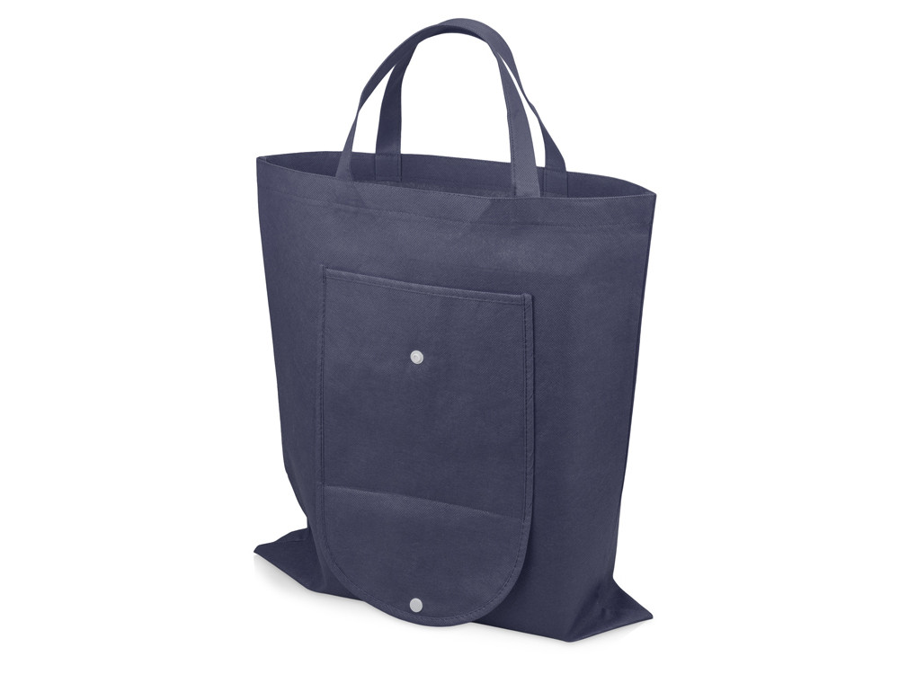 Складная сумка Maple из нетканого материала, темно-синий - фото 1 - id-p73857149