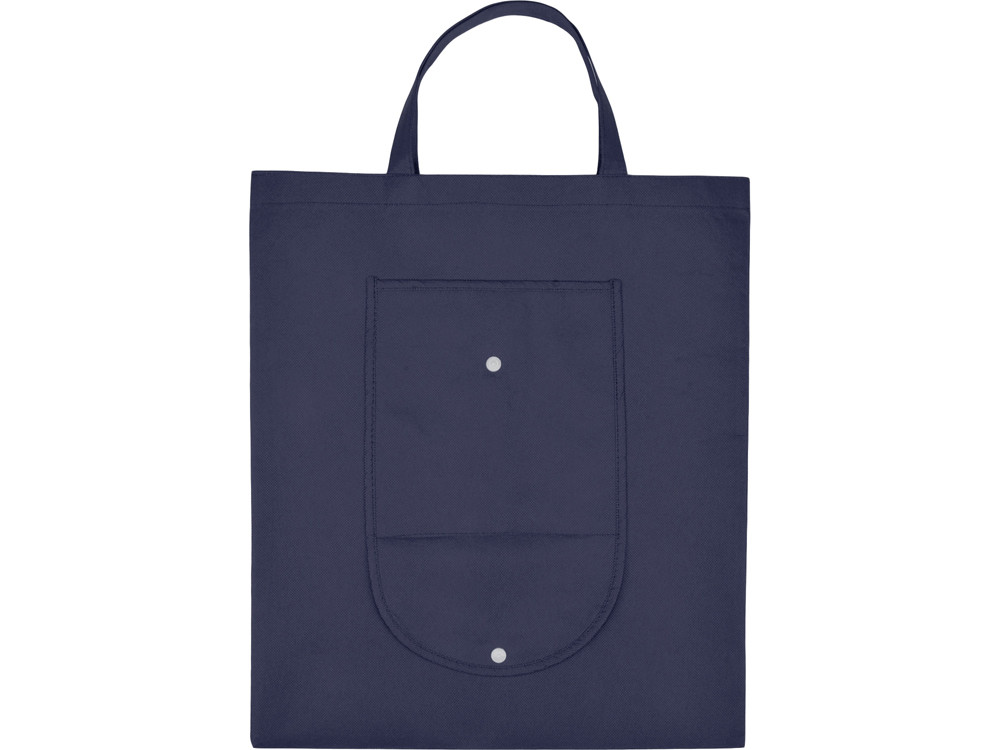 Складная сумка Maple из нетканого материала, темно-синий - фото 7 - id-p73857149