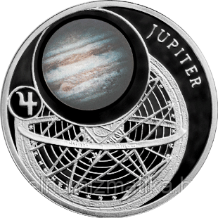 Юпитер. Серебро 10 рублей 2012
