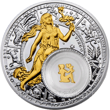 Дева. 2013 (Virgo. 2013). Серебро 20 рублей 2013