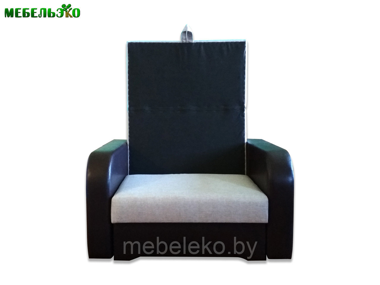 Кресло-кровать "Рия" зелено-голубое - фото 2 - id-p76365055