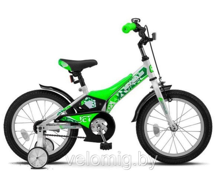 Велосипед детский Stels Jet 18 Z010 (белый/салатовый, 2018)Индивидуальный подход!!