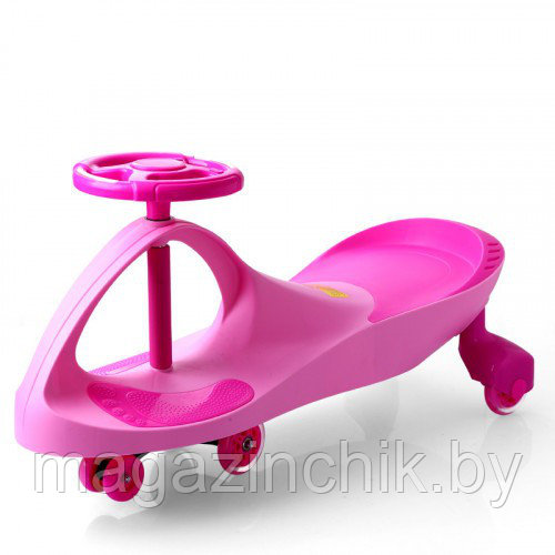 Бибикар детская машинка BibiCar, со спинкой, розовый - фото 1 - id-p37435819