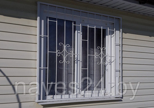 Решетки на окна — фото, способы изготовления и монтажа
