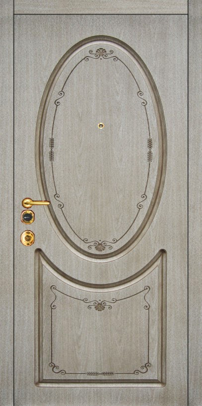 Металлическая входная дверь белорусского производства модель Гранд ( эмаль RAL 6003). - фото 2 - id-p75659106