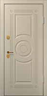 Металлическая входная дверь белорусского производства модель Адель (белый сатин).