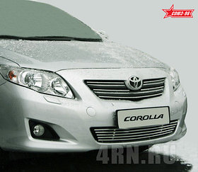 Декоративный элемент воздухозаборника d10 (5 трубочек) Toyota Corolla (2007-2013) № TCOR.96.2928