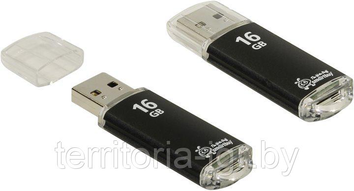 USB-накопитель 16Gb V-Cut series SB16GBVC-K черный Smartbuy - фото 2 - id-p75667093