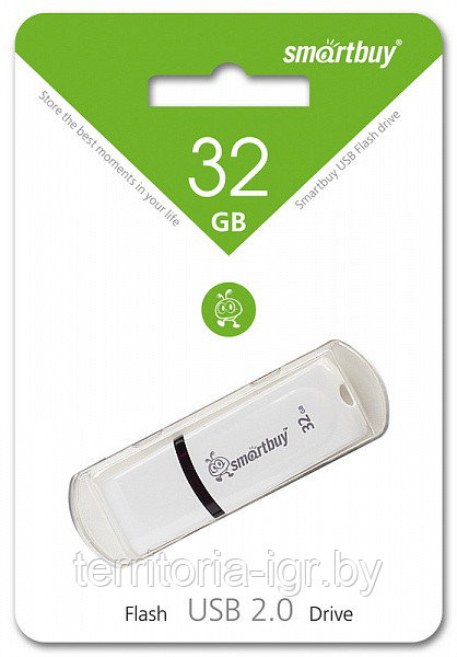 USB-накопитель 32GB Paean series SB32GBPN-W Smartbuy