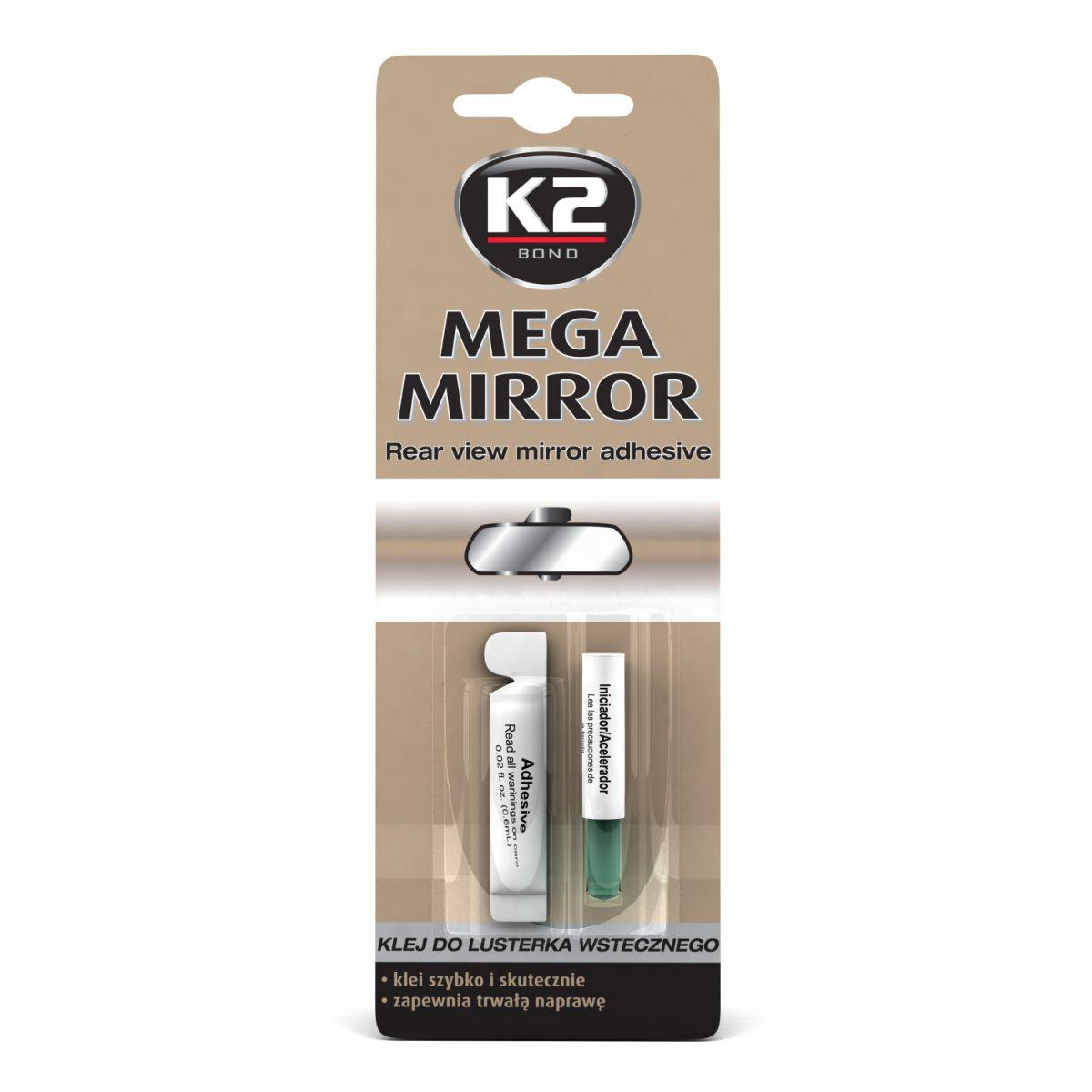 Клей для зеркал заднего вида К2 Mega Mirror, 6мл