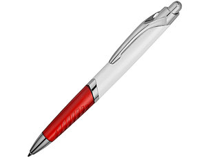 Ручка шариковая Призма, белый/красный, фото 2