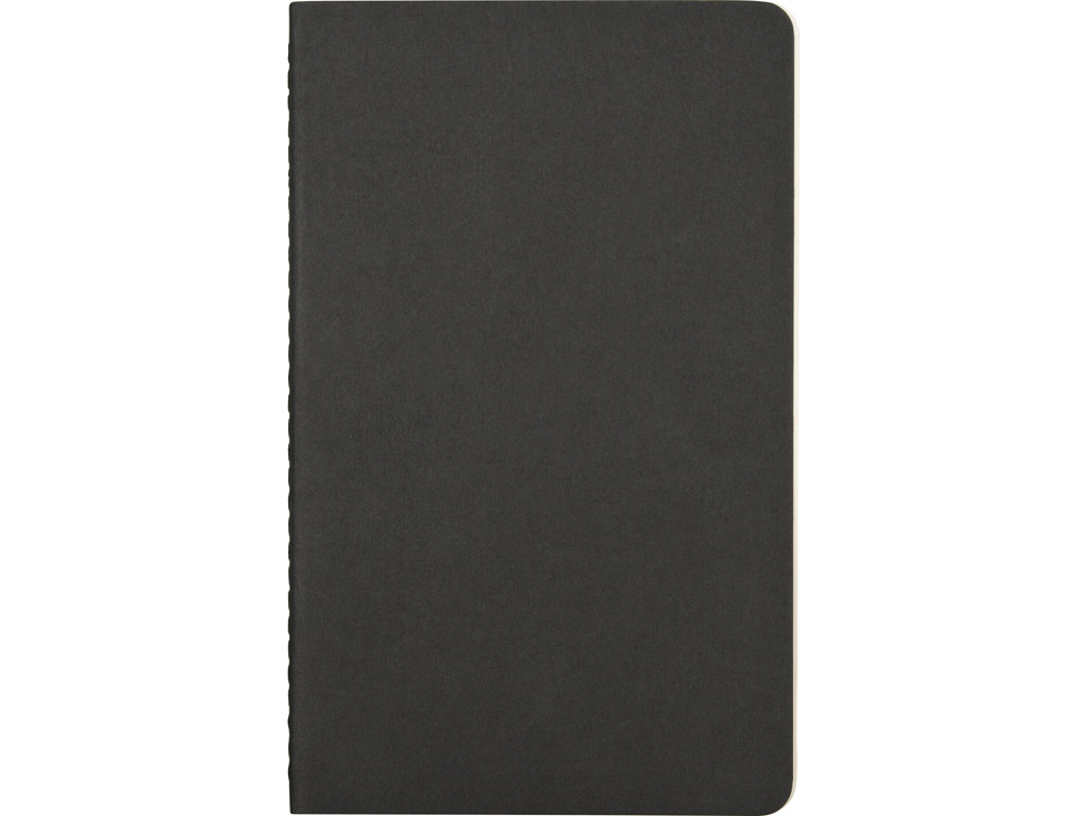 Записная книжка Moleskine Cahier (нелинованный, 3 шт.), Large (13х21см), черный - фото 6 - id-p72559628