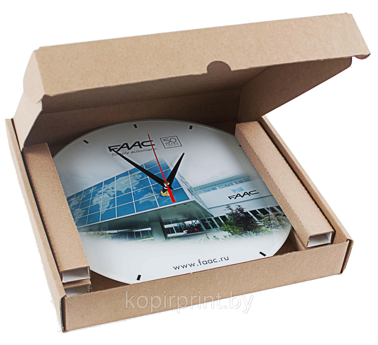 Настенные часы с логотипом - фото 10 - id-p75725629