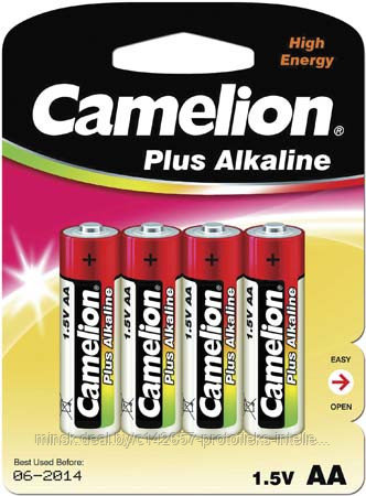 Элемент питания 1.5V AA Camelion LR6 Alkaline - фото 1 - id-p3549254