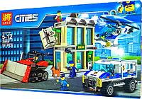 Конструктор 39055 Lele Ограбление на бульдозере, 591 деталь аналог LEGO City (Лего Сити) 60140