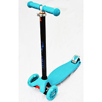 Самокат детский Delanit Maxi Scooter с подстветкой 2 в 1 Delanit голубой