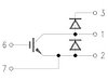 IGBT транзисторный модуль BSM50GAL120DN2, фото 3