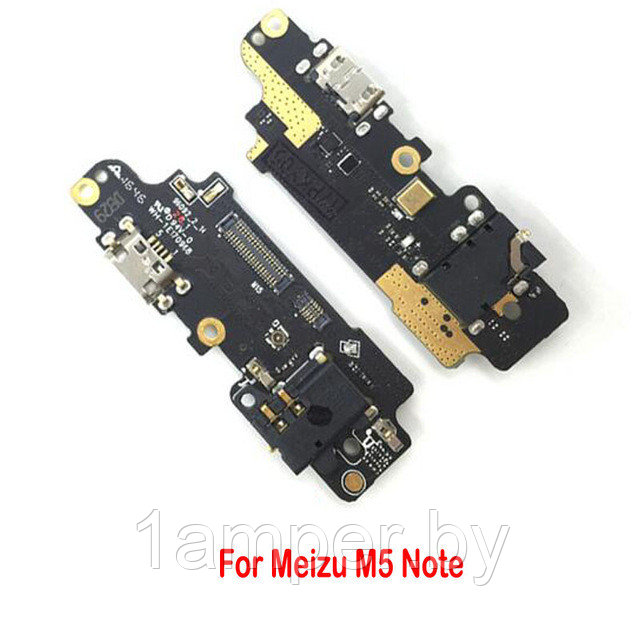 Плата нижняя Original с разъемом зарядного, микрофоном Meizu M5 Note (Meilan Note 5) - фото 1 - id-p75777067
