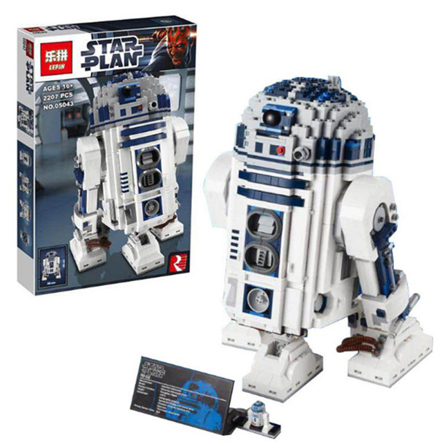 Конструктор Lepin 05043 Робот R2-D2 Collector's (аналог Lego Star Wars 10225) 2207 деталей - фото 1 - id-p75805310
