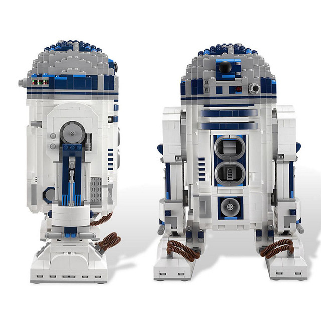 Конструктор Lepin 05043 Робот R2-D2 Collector's (аналог Lego Star Wars 10225) 2207 деталей - фото 2 - id-p75805310